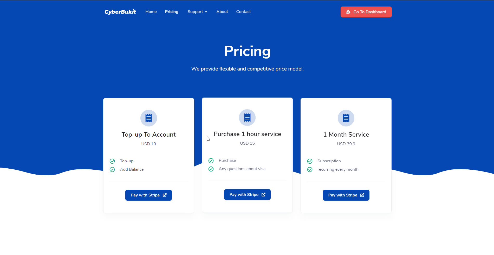 Front-End Pricing